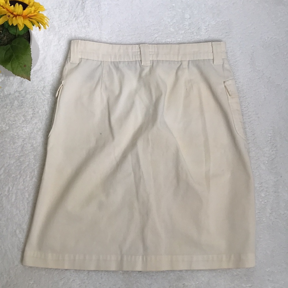 Burberry Button Up Safari Skirt - Picture 2 of 5